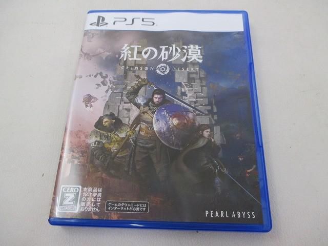 中古品 ゲーム プレイステーション5 PS5 ソフト 紅の砂漠