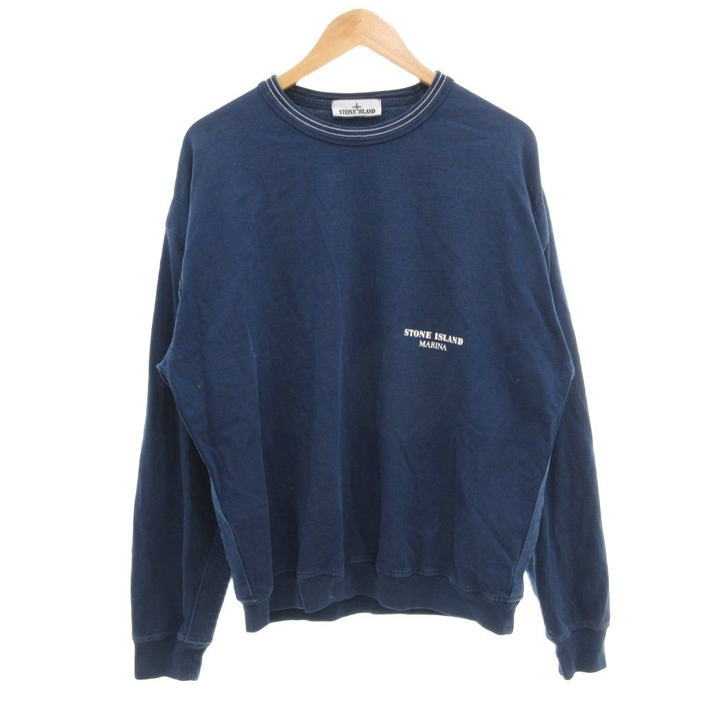ストーンアイランド STONE ISLAND マリナロゴクルースウェット Marina
