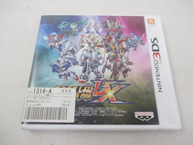 中古品 ゲーム ニンテンドー3DS ソフト スーパーロボット大戦UX - メルカリ