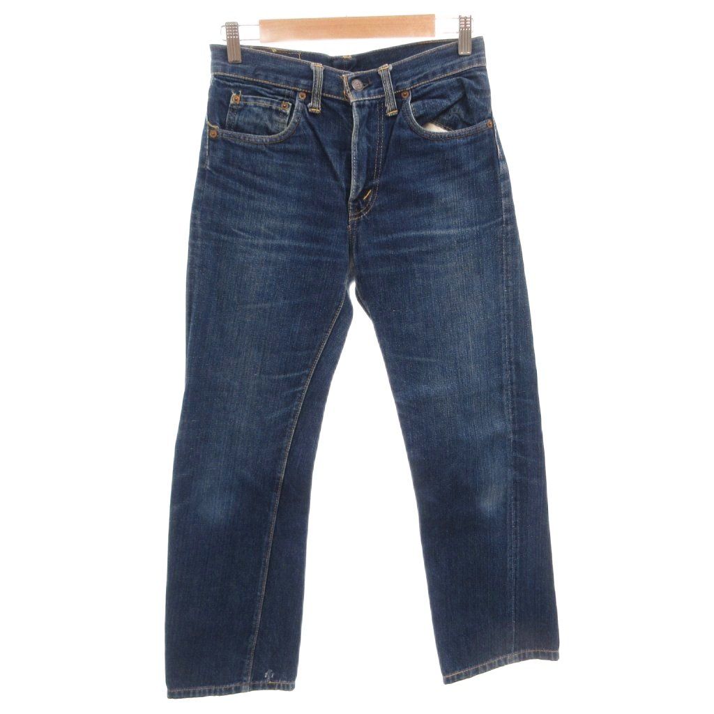 リーバイス Levi's 805217 デニムパンツ ジーンズ スリムストレート ジッパーフライ W30 インディゴ /FF ■ECD005