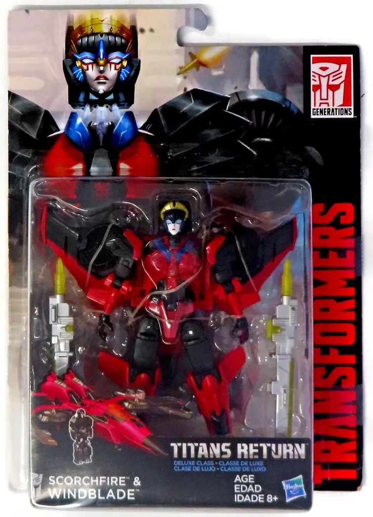 【中古】おもちゃ SCORCHFIRE＆WINDBLADE -スコーチファイア＆ウインドブレード- 「トランスフォーマー タイタンズリターン」 TFジェネレーションズ デラックスクラス