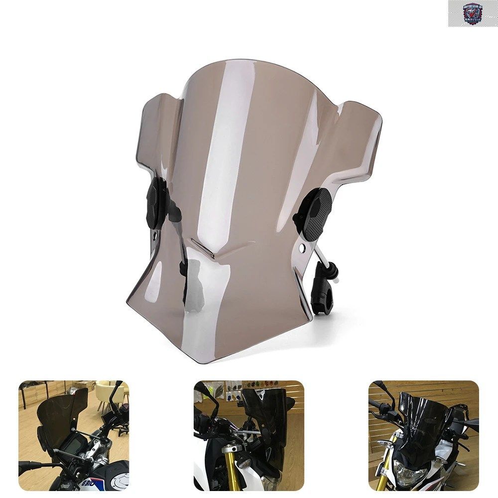 オートバイ用ウインドスクリーン ウインドディフレクター ホンダ ホーネット CB650F CB125F CB1300 1000 ハスクバーナ ヌーダ 900R スモー