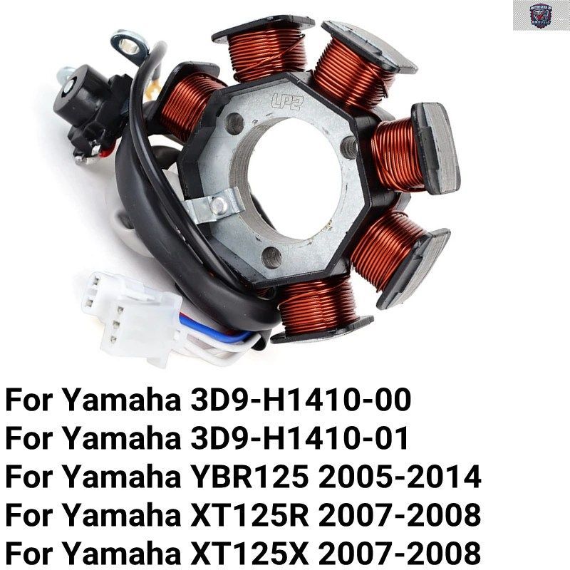 オートバイ用ステーターコイル ヤマハ YBR125 YBR 125 2005-2014 XT125R XT125X XT 125R XT 125X 2007-2008 マグネトジェネレーターコイル