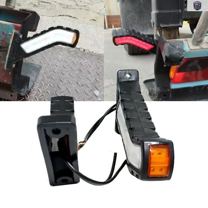 トラックキャブルーフサイドマーカーストークライト 12V 24V ネオンアウトラインマーカーランプ DRL ホワイトインジケーターライト LEDター
