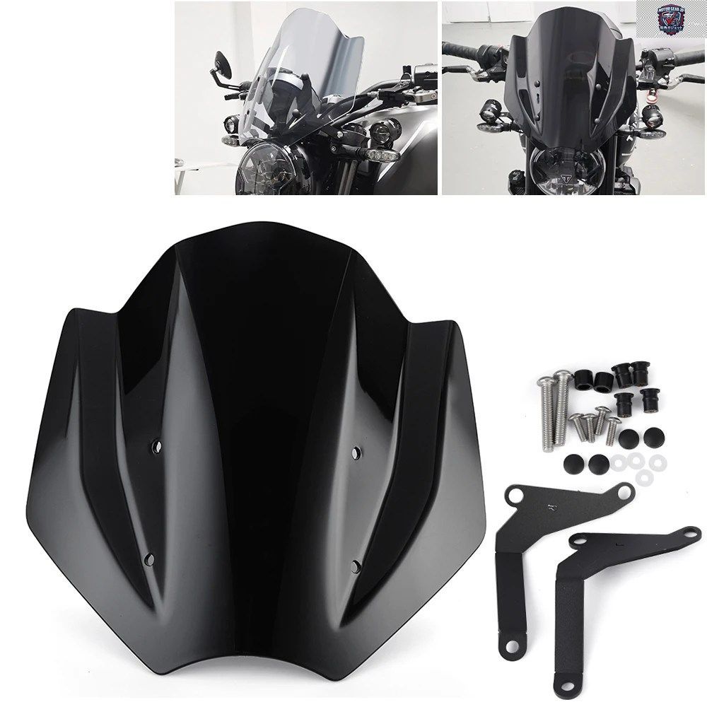 トライアンフ トライデント660 オートバイ用ウインドシールド ウインドスクリーン ウインドディフレクター 2021 2022