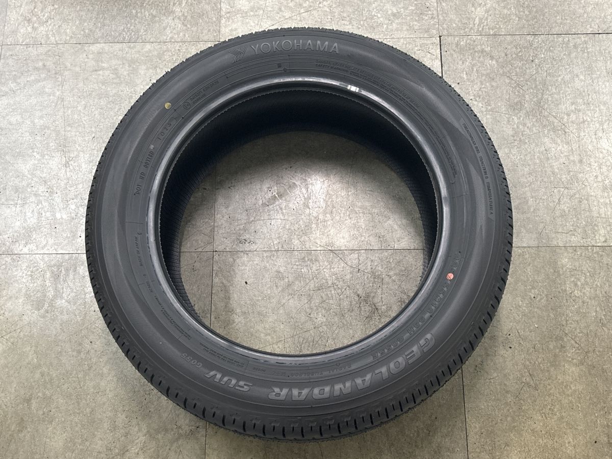 2026年製 新車外し品】ヨコハマ ジオランダー SUV G055 225/55R18 4本