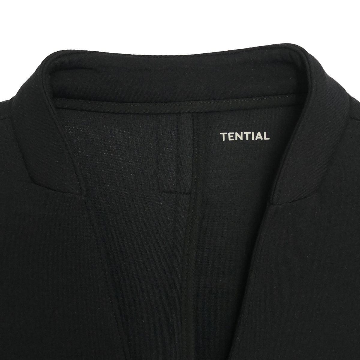 TENTIAL テンシャル ノーカラージャケット ブラック XL - メルカリ