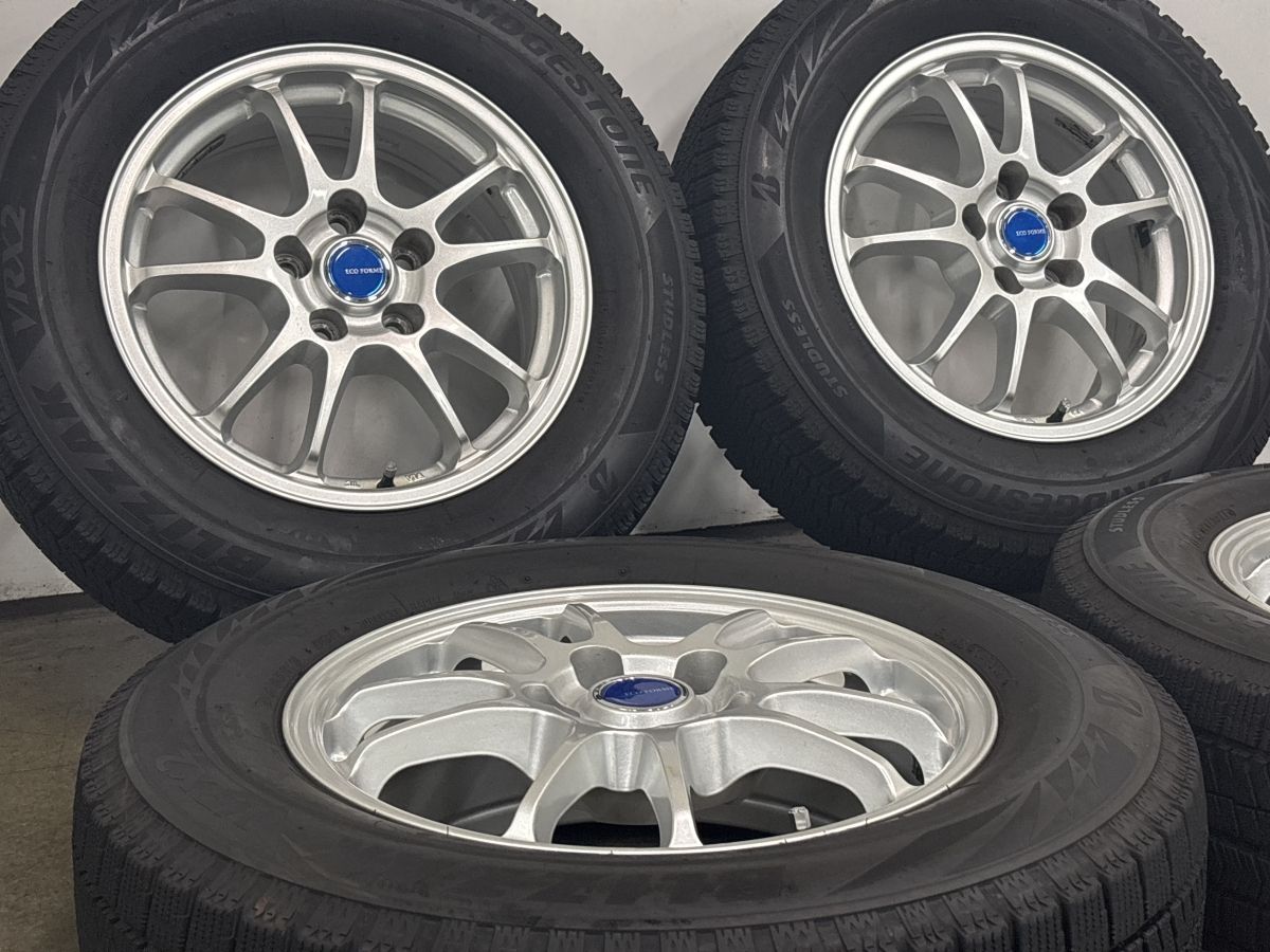 バリ溝】エコフォルム 16in 6.5J +39 PCD114.3 ブリヂストン
