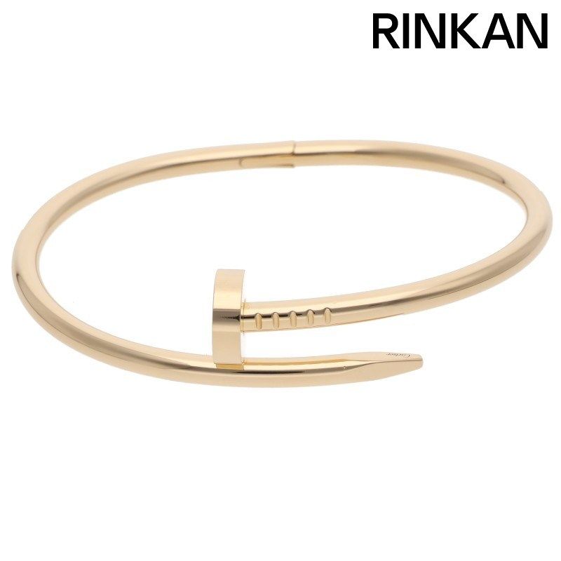 カルティエ 新型 JUSTE UN CLOU BRACELET K18YGブレスレット メンズ 17