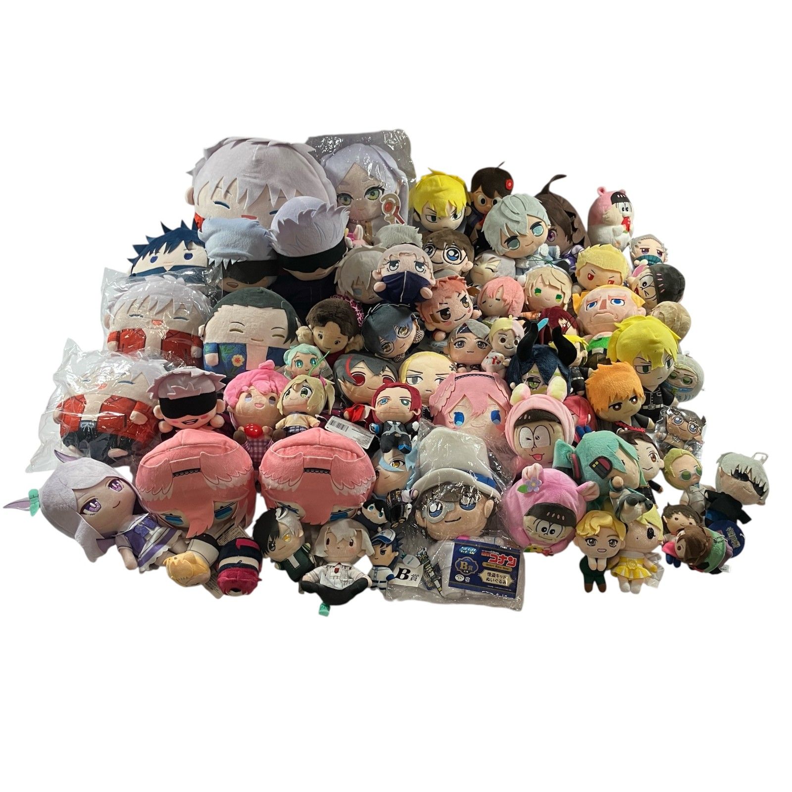 ★ まとめ商品 コナン ド根性カエル 呪術廻船 初音ミク ハイジ おそ松君 アニメキャラクター ぬいぐるみ 大量 現状品 5.2kg