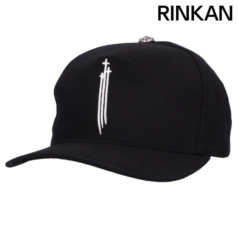 クロムハーツ TRUCKER CAP/デニムトラッカー RS3クロス刺繍キャップ メンズ ONE SIZE