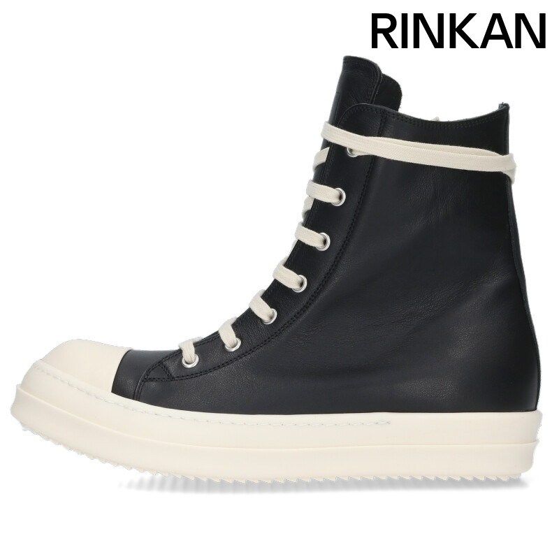 リックオウエンス 26AW RU02F4890 RAMONES ラモーンズハイカットスニーカー メンズ 44