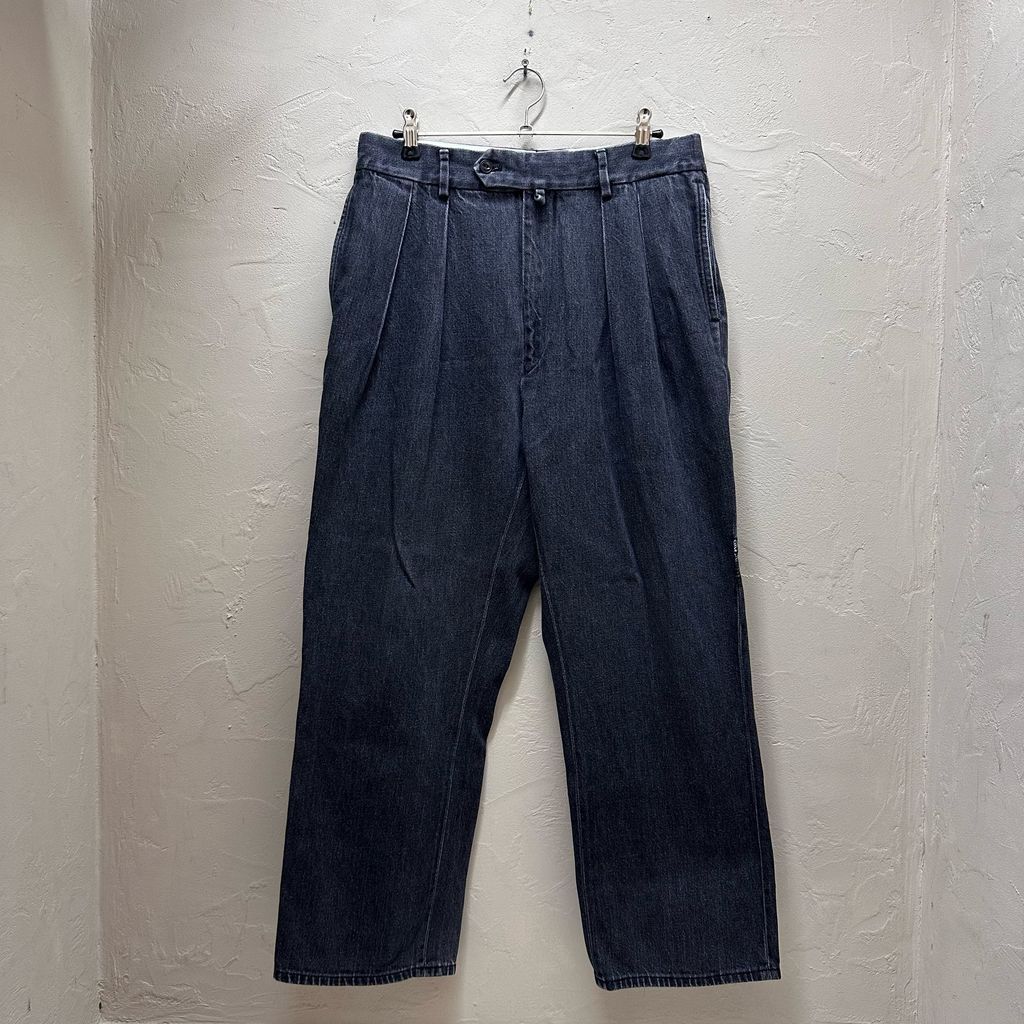 NEAT ニート 2 TUCK DENIM PANTS デニムパンツ ブラック系 size:-【代官山B06】