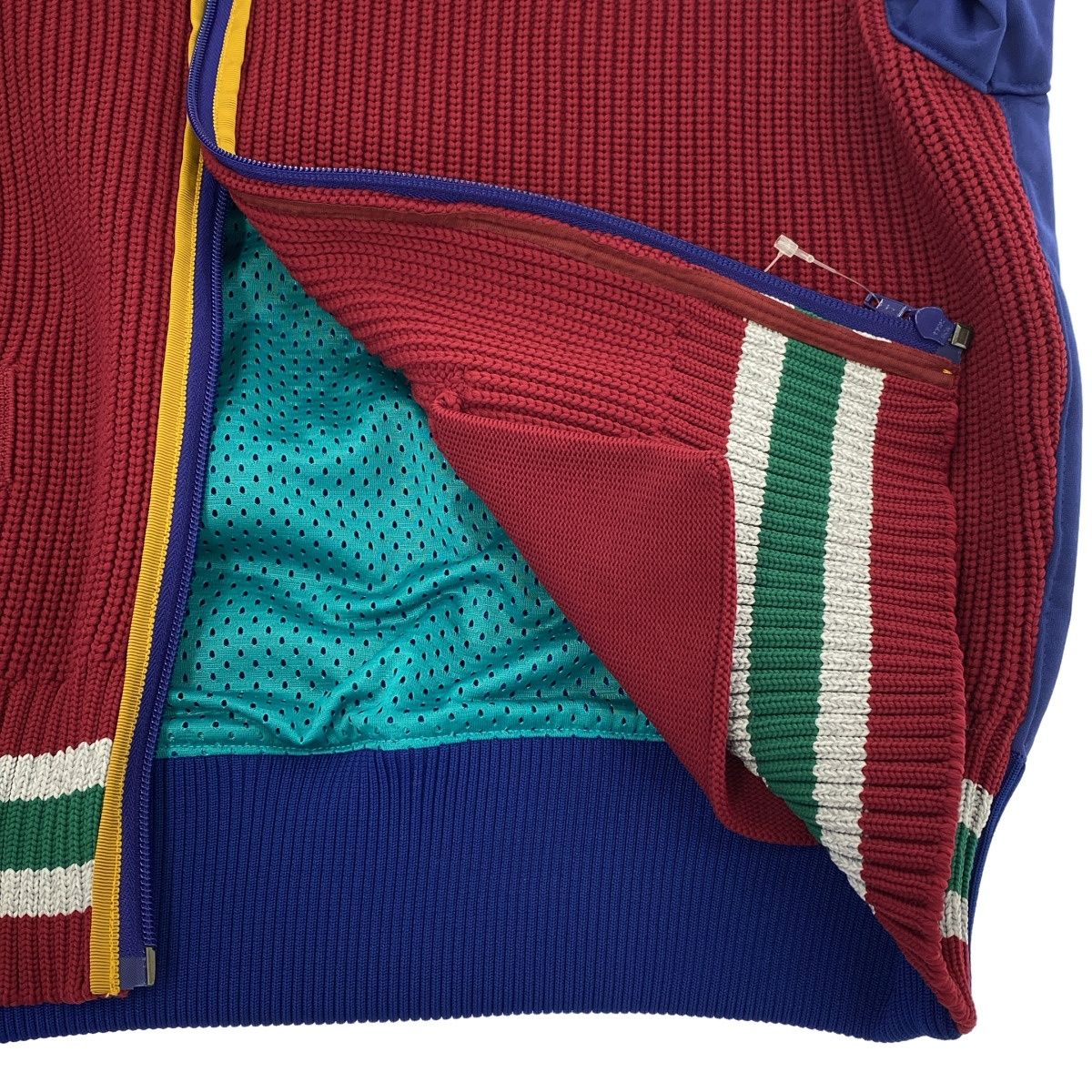kolor カラー 21AW ドッキングニットジャケット 21WCM-G09203 ミックス