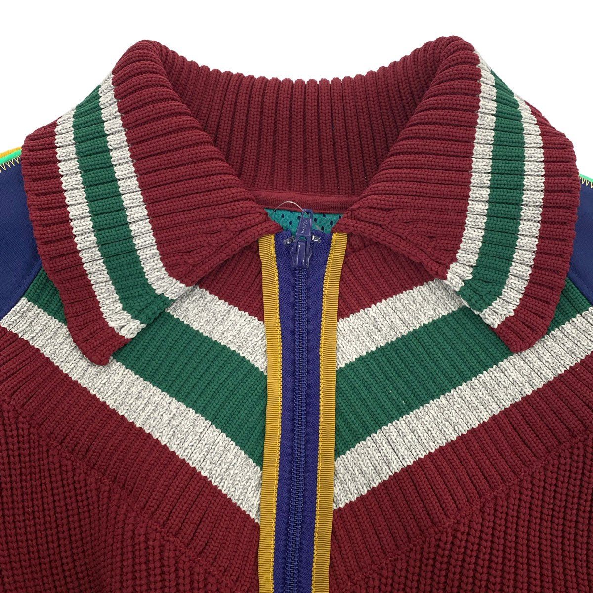 kolor カラー 21AW ドッキングニットジャケット 21WCM-G09203 ミックス