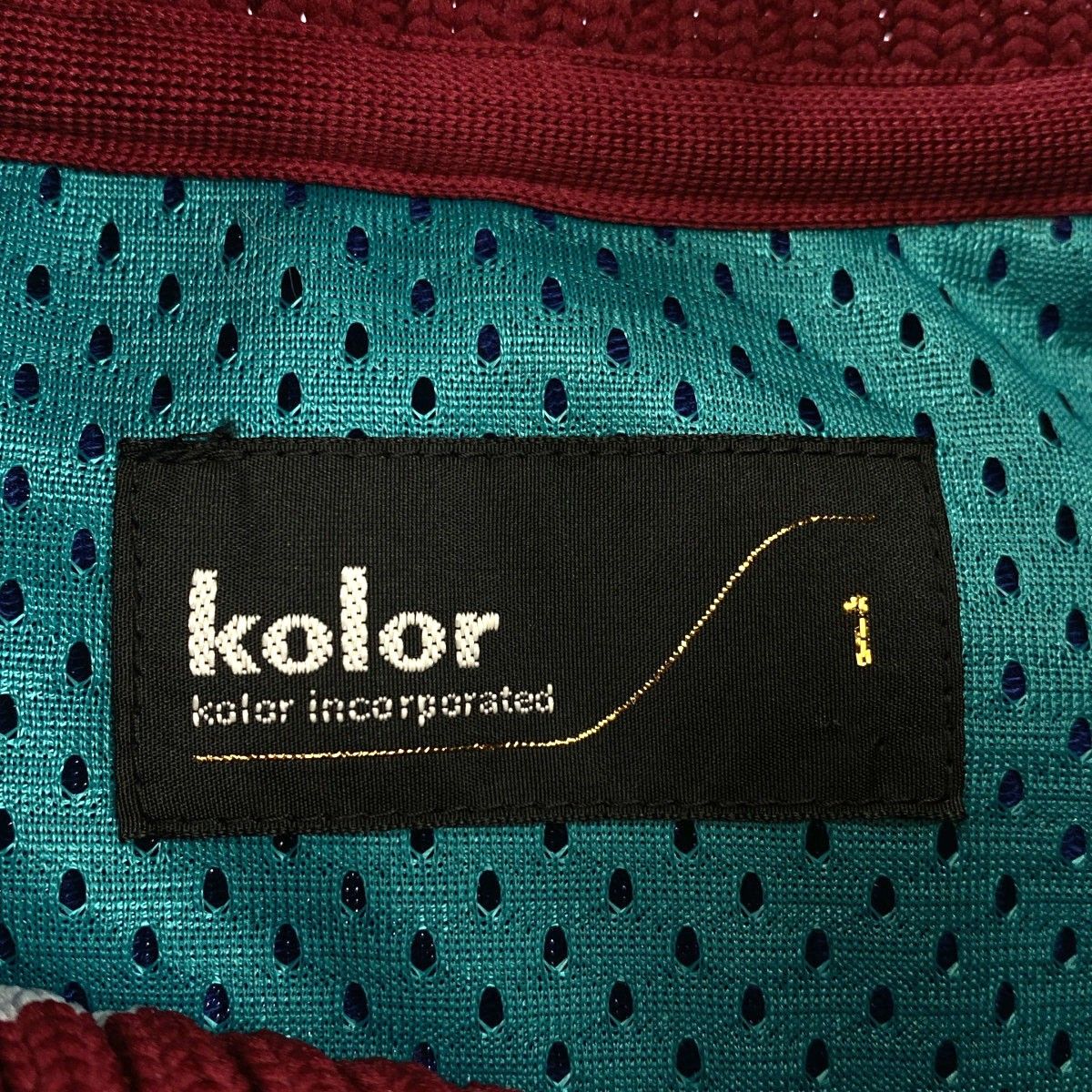 kolor カラー 21AW ドッキングニットジャケット 21WCM-G09203 ミックス