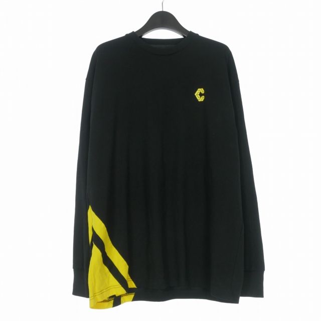クロノス CRONOS ロングスリーブTシャツ カットソー 長袖 36 ブラック 黒 S05-LS-2514ST
