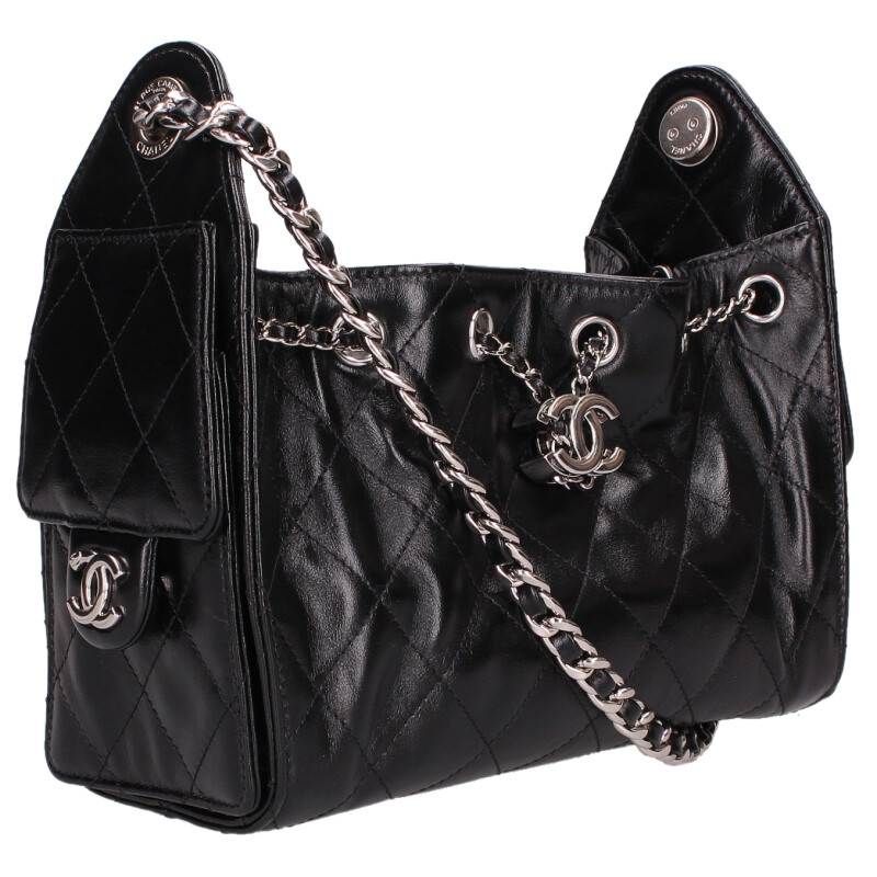 シャネル AS5631 CHANEL25 MINI SV金具カーフスキンチェーンショルダー