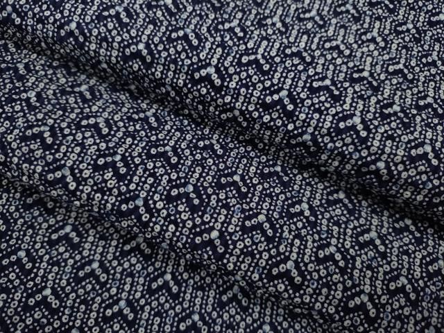 平和屋着物∴夏物　浴衣　リップル生地　毘沙門亀甲　綿　逸品　CABH7906ze