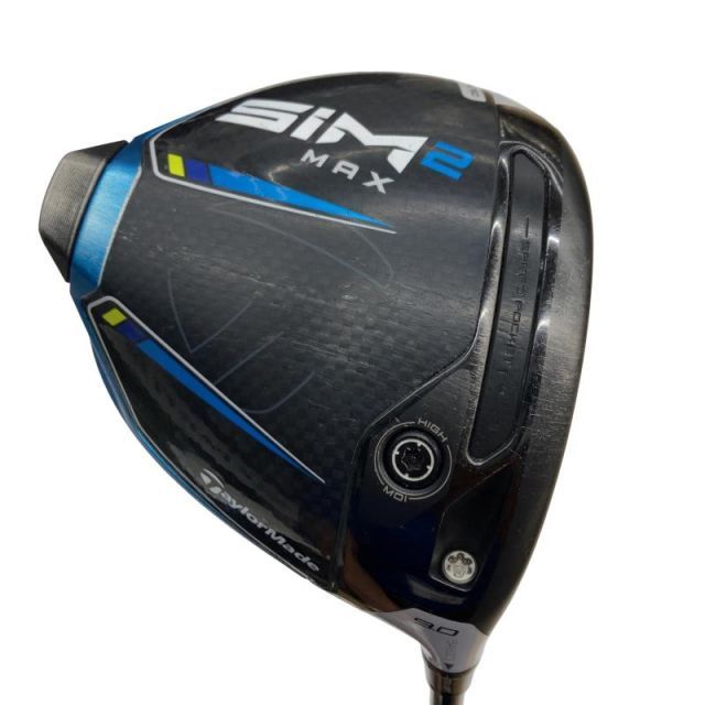 【中古】 テーラーメイド SIM2 MAX 9° ドライバー DR TENSEI BLUE TM50(SIM2 DR) (フレックスS) メンズ 男性用 右利き 右用 Cランク ゴルフクラブ