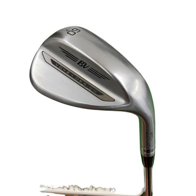 【中古】 タイトリスト VOKEY SPIN MILLED SM11 ツアークロム 60°/12°K ウェッジ WG 純正特注シャフト (フレックスR) メンズ 男性用 右利き 右用 Cランク ゴルフクラブ