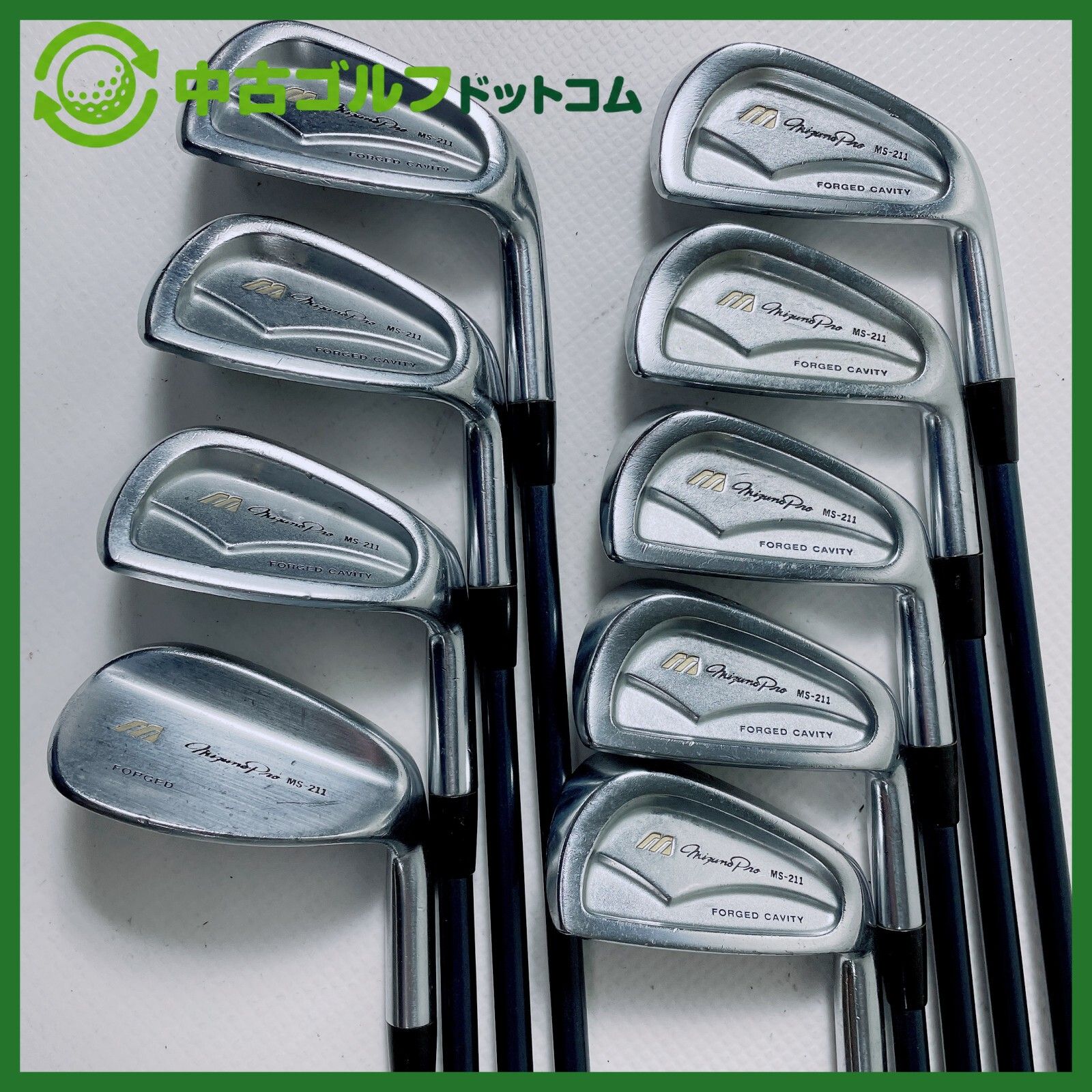 【中古】ミズノ Mizuno Pro MS-211 3-9I/PW/SW 9本セット アイアン セット