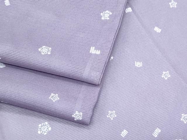 平和屋着物＊夏物　小紋　絽　吉祥文　洗える着物　CABI1417th