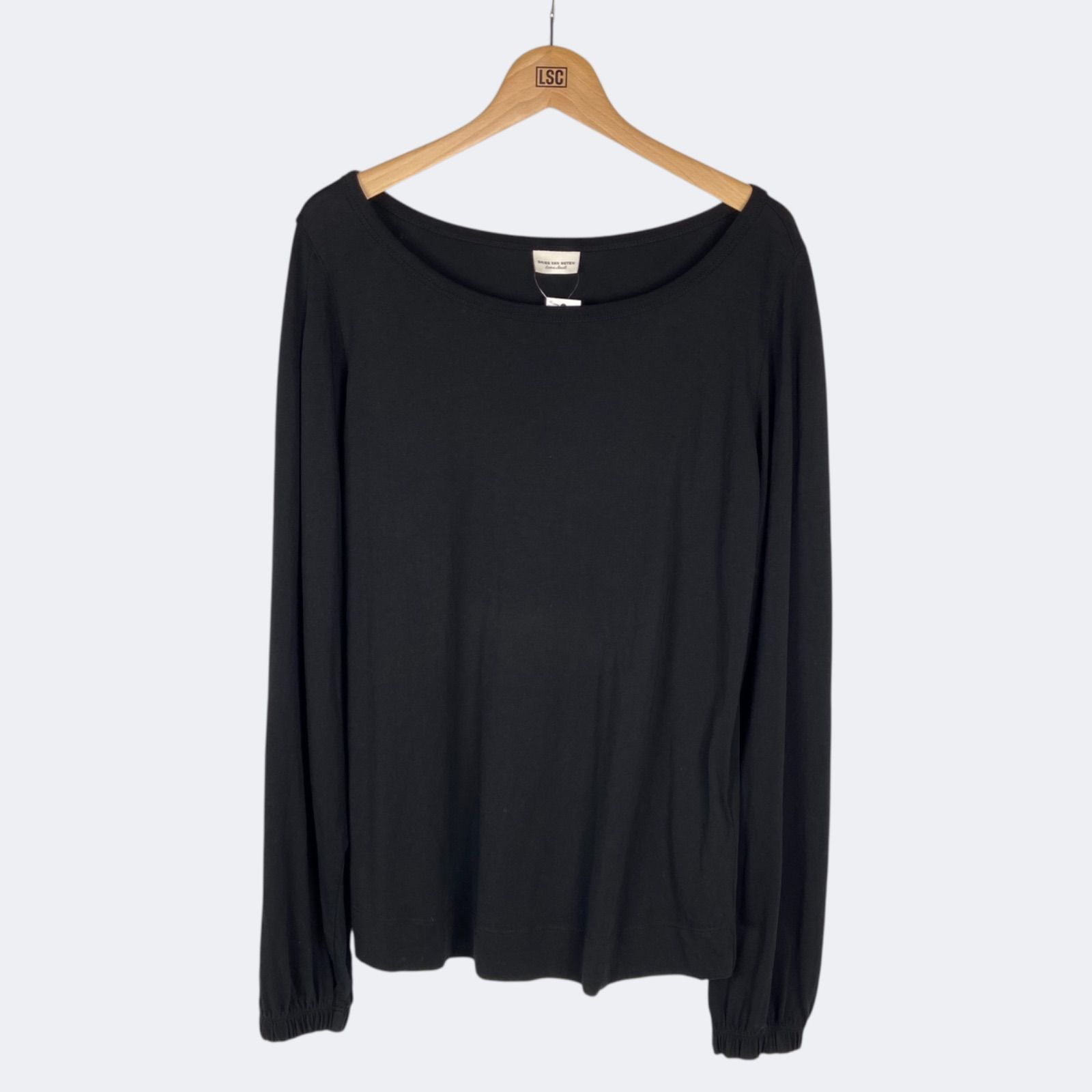 dries van noten シャーリングロングスリーブカットソー XS DRIES VAN NOTEN ロングスリーブ カットソー ドリス ヴァン ノッテン