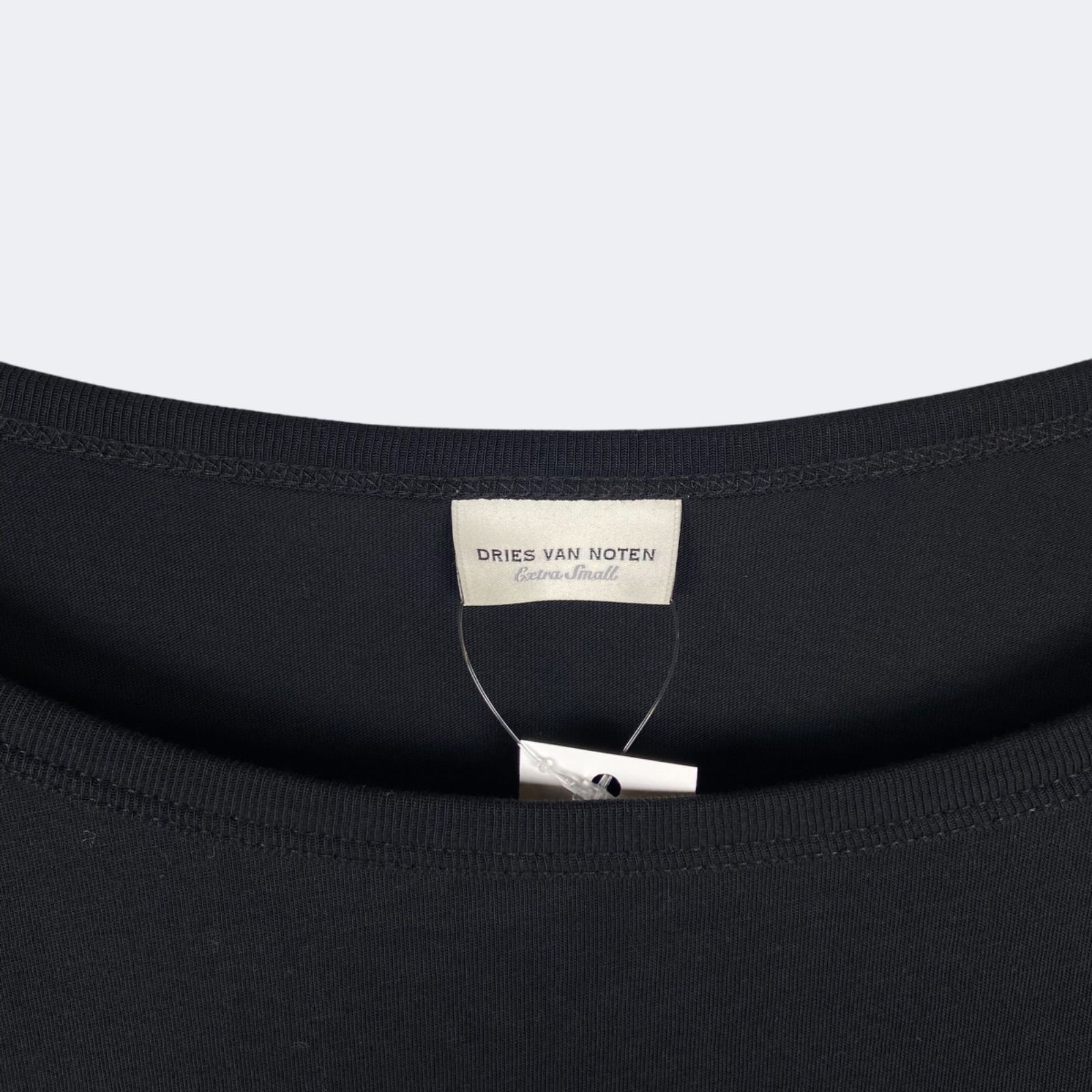 dries van noten シャーリングロングスリーブカットソー XS DRIES VAN NOTEN ロングスリーブ カットソー ドリス ヴァン ノッテン