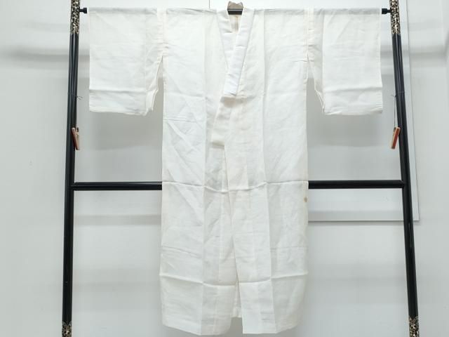 平和屋着物＊夏物　長襦袢　籬花紋紗　生成り色　逸品　CABI1454th