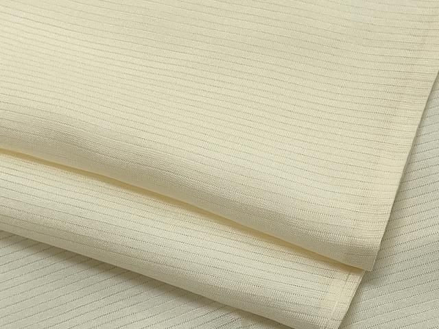平和屋着物＊夏物　長襦袢　絽　鳥の子色　正絹　逸品　CABI6445ou