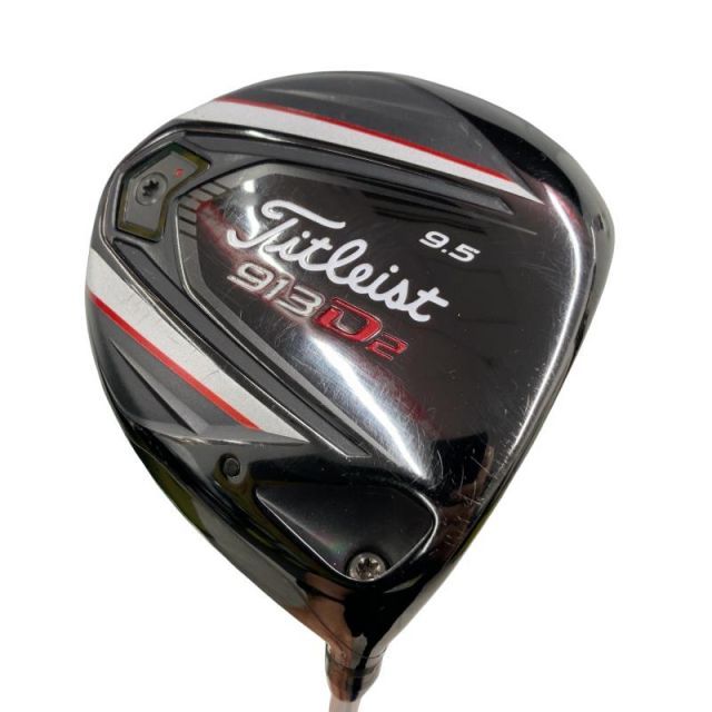 【中古】 タイトリスト 913 D2 9.5° ドライバー DR 純正特注シャフト (フレックスS) メンズ 男性用 右利き 右用 Cランク ゴルフクラブ