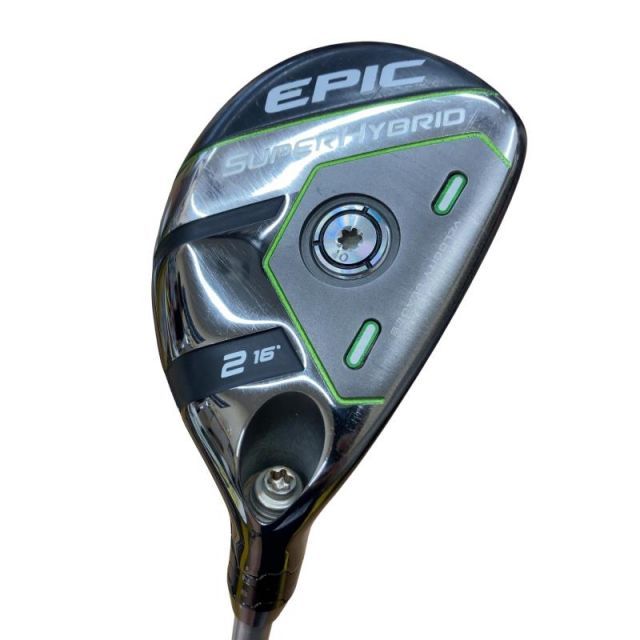 【中古】 キャロウェイ EPIC SUPER HYBRID U2 USA ユーティリティ UT SteelFiber FC 75 HY (フレックスS) メンズ 男性用 右利き 右用 Cランク ゴルフクラブ