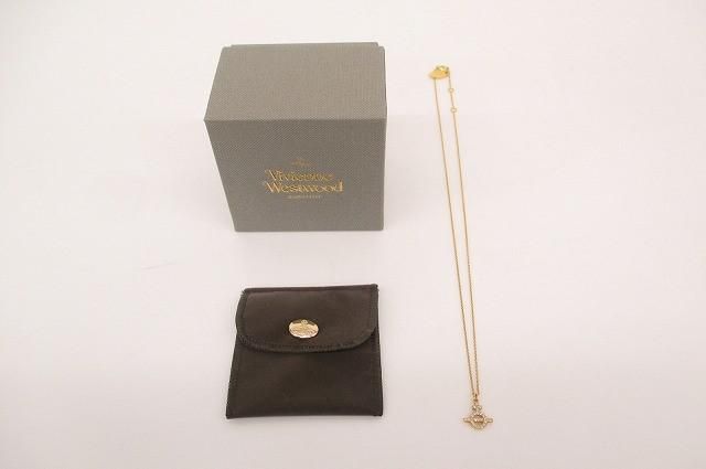 ヴィヴィアンウエストウッド VivienneWestwood WILBA オーブ ネックレス レディース 中古