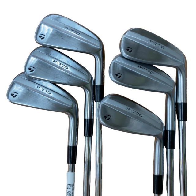 【中古】 テーラーメイド Taylor Made P・770(2024) 8S アイアンセット IR Dynamic Gold MID 115 (フレックスS) メンズ 男性用 右利き 右用 Cランク ゴルフクラブ
