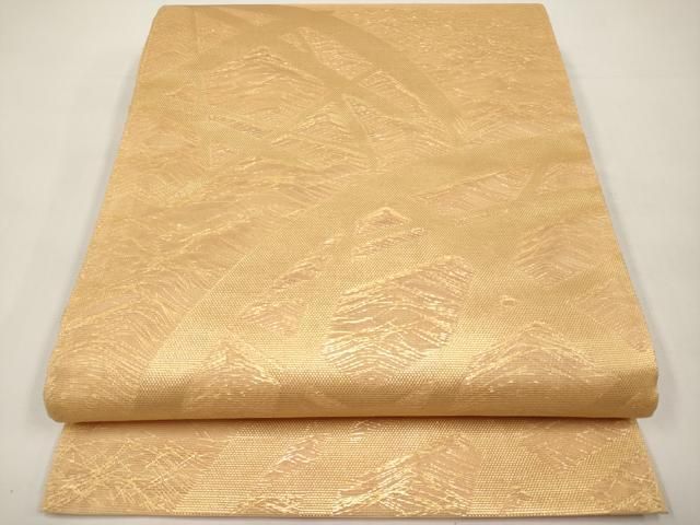 平和屋着物＊夏物　全通柄袋帯　籬文　金糸　正絹　逸品　未使用　CABI8588tx