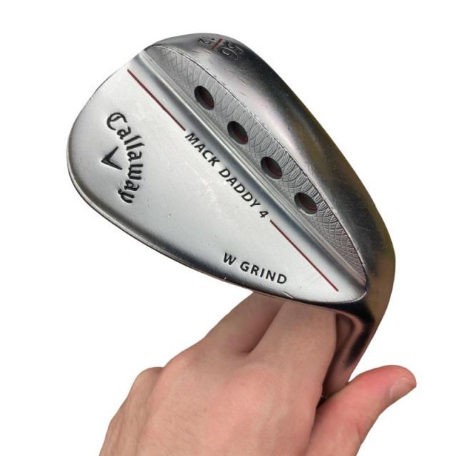 【中古】 キャロウェイ MACK DADDY 4 クロムメッキ 56°/12°W ウェッジ WG NS PRO 950GH (フレックスS) メンズ 男性用 右利き 右用 Cランク ゴルフクラブ
