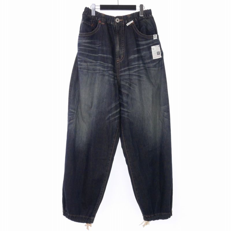 ミハラヤスヒロ MIHARA YASUHIRO 24AW LIGHT WIDE JEANS ライト ワイド ジーンズ デニム 48 インディゴ J13PT123