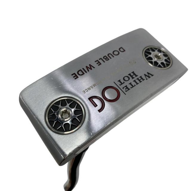 【中古】 オデッセイ WHITE HOT OG DOUBLE WIDE 34インチ パター PT スチール (フレックスその他) メンズ 男性用 右利き 右用 Dランク ゴルフクラブ