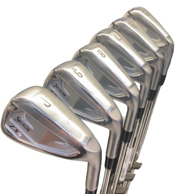 【中古】 ダンロップ SRIXON ZX4 Mk II 6S アイアンセット IR NS PRO 950GH neo DST (フレックスS) メンズ 男性用 右利き 右用 Cランク ゴルフクラブ