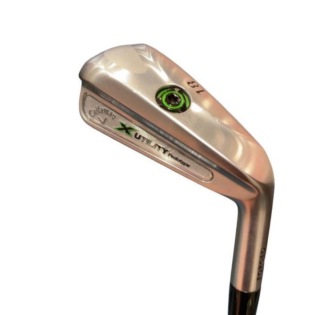 【中古】 キャロウェイ X UTILITY Prototype 18° ユーティリティ UT Tour AD DI-75 HYBRID(ライムグリーン) (フレックスS) メンズ 男性用 右利き 右用 Cランク ゴルフクラブ