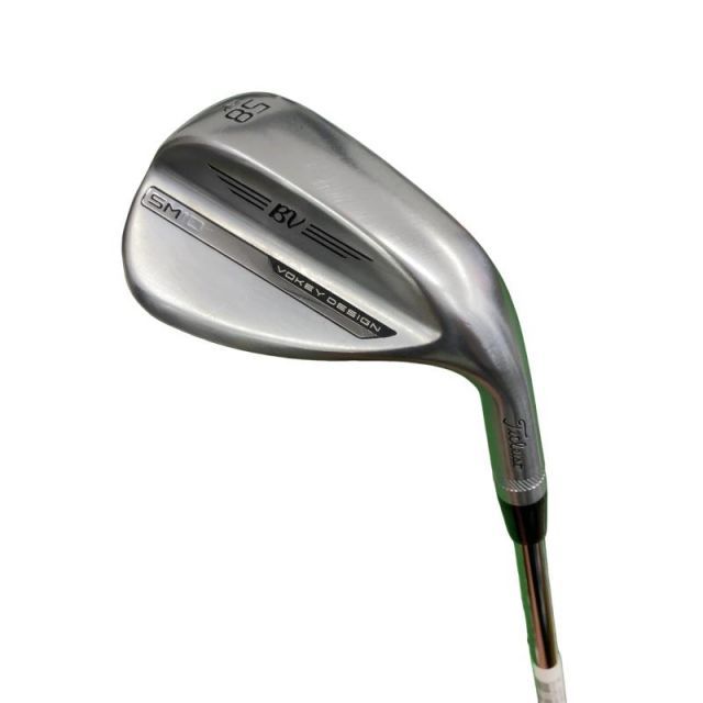 【中古】 タイトリスト VOKEY SPIN MILLED SM10 ツアークロム 58°/14°K ウェッジ WG Dynamic Gold (フレックスS) メンズ 男性用 右利き 右用 Cランク ゴルフクラブ