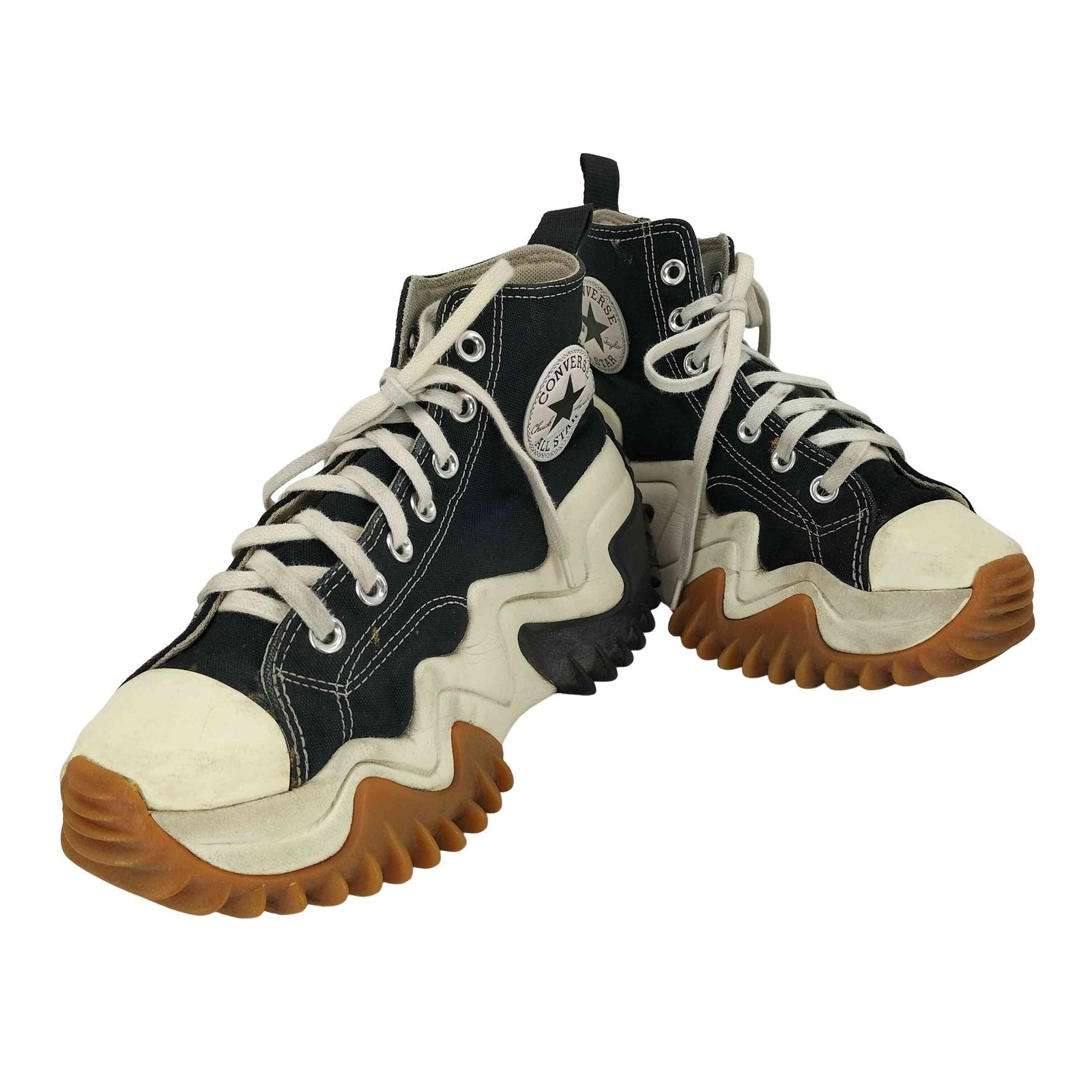 コンバース CONVERSE RUN STAR MOTION HIKE BLACK HI CUT レディース 7.5