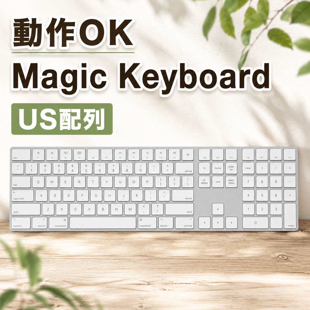 動作OK Apple Magic Keyboard US配列 A1843 - メルカリ