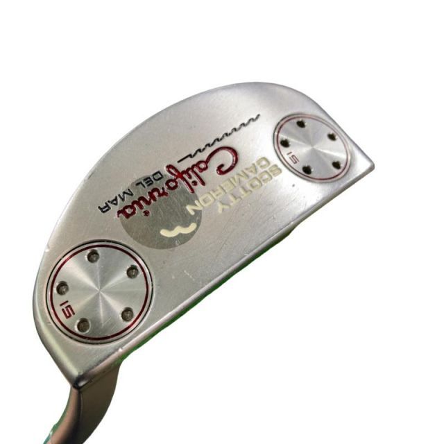 【中古】 タイトリスト SCOTTY CAMERON California DEL MAR 34インチ(15g) パター PT スチール (フレックスその他) メンズ 男性用 右利き 右用 Cランク ゴルフクラブ
