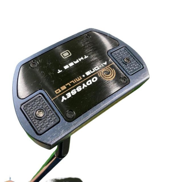 【中古】 オデッセイ Ai-ONE・MILLED THREE T 34インチ パター PT STROKE LAB 90 スチール (フレックスその他) メンズ 男性用 右利き 右用 Cランク ゴルフクラブ