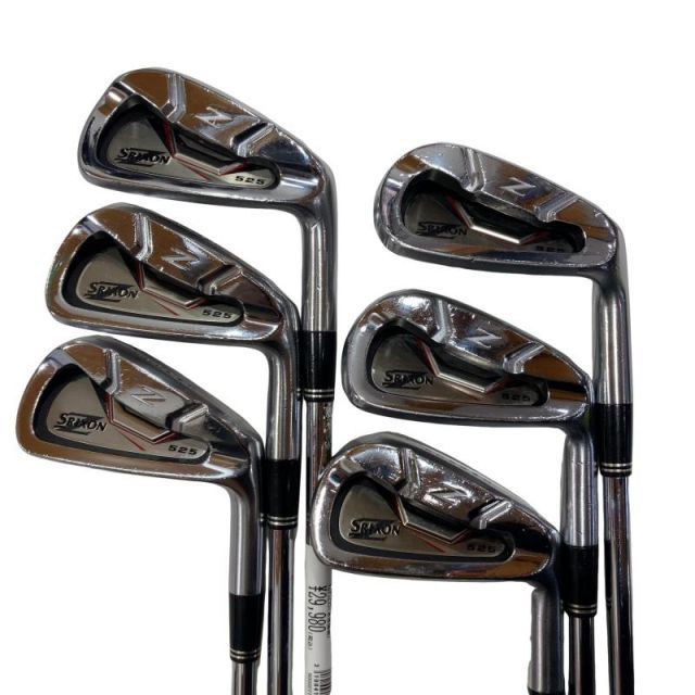 【中古】 ダンロップ SRIXON Z525 6S アイアンセット IR NS PRO 980GH D.S.T (フレックスS) メンズ 男性用 右利き 右用 Cランク ゴルフクラブ