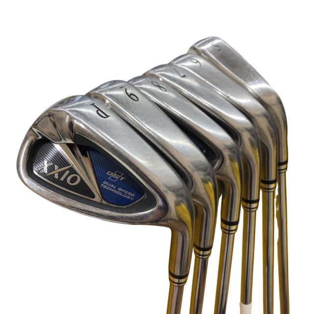 【中古】 ダンロップ XXIO(2014) 6S アイアンセット IR NS PRO 900GH D.S.T for XXIO (フレックスS) メンズ 男性用 右利き 右用 Cランク ゴルフクラブ