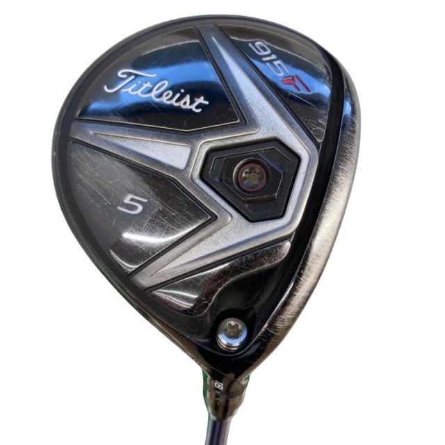 【中古】 タイトリスト 915 F 5W フェアウェイウッド FW Speeder 661 EVOLUTION (フレックスS) メンズ 男性用 右利き 右用 Cランク ゴルフクラブ