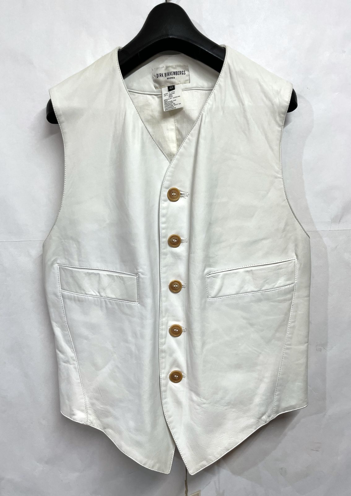 DIRK BIKKEMBERGS　ダークビッケンバーグ　ジレベスト 90s ヴィンテージ アーカイブ デッドストック DIRK BIKKEMBERGS